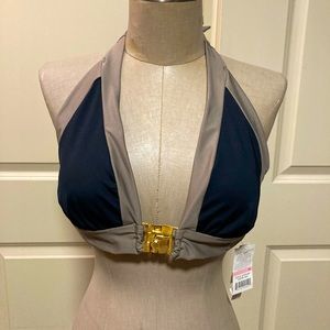 Trina top black size 10